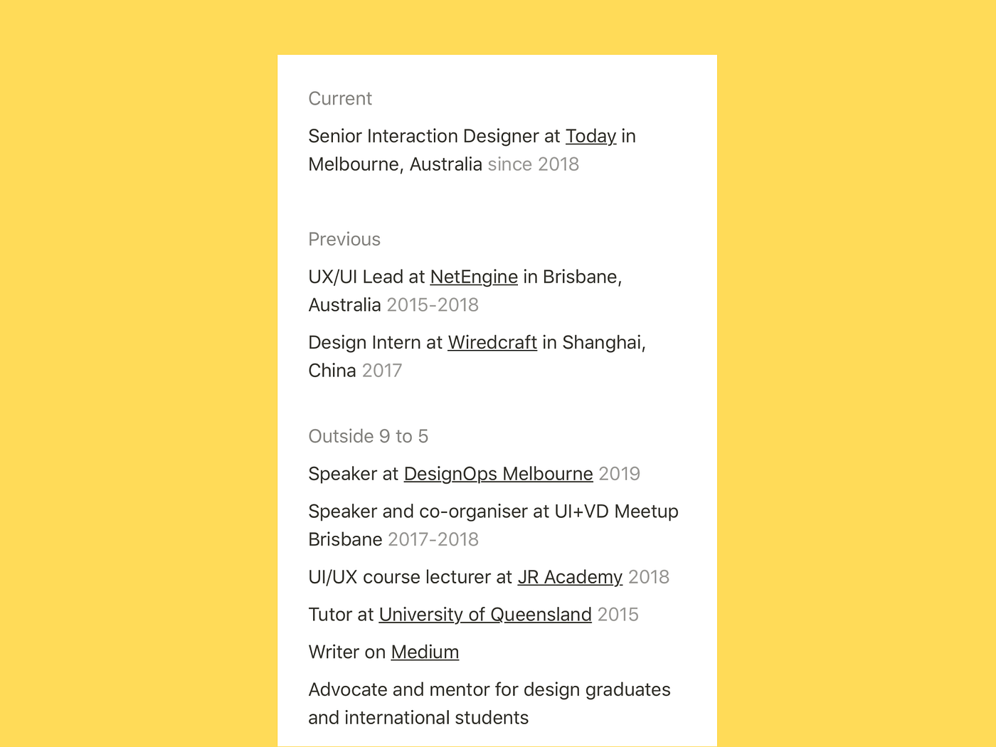 How I Shipped My New Design Portfolio Under 5 Hours By Lennon Cheng Ux Collective