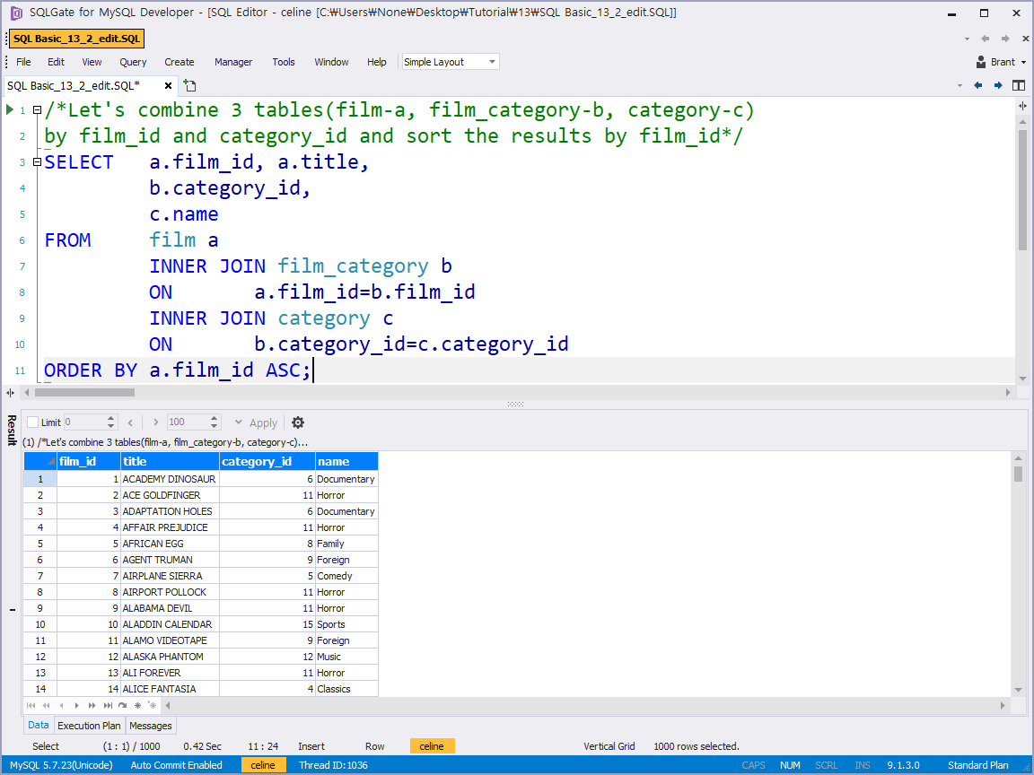 [SQL Basic] Let’s Find Out The Movie Genres By Joining Tables! — SQL ...