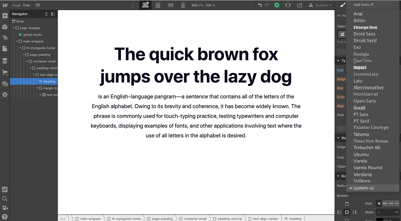 How to use System fonts in Figma, Webflow and Code? | by fernandocomet | Medium how-to-use-system-fonts-in-figma-webflow-and-code-by-fernandocomet-medium