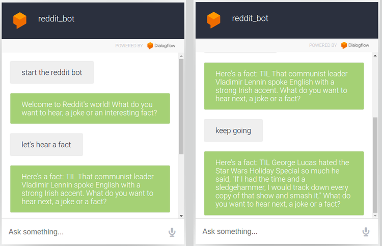 Chatbots With Google Dialogflow Build A Fun Reddit Chatbot In 30 - 