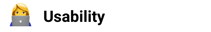Usability