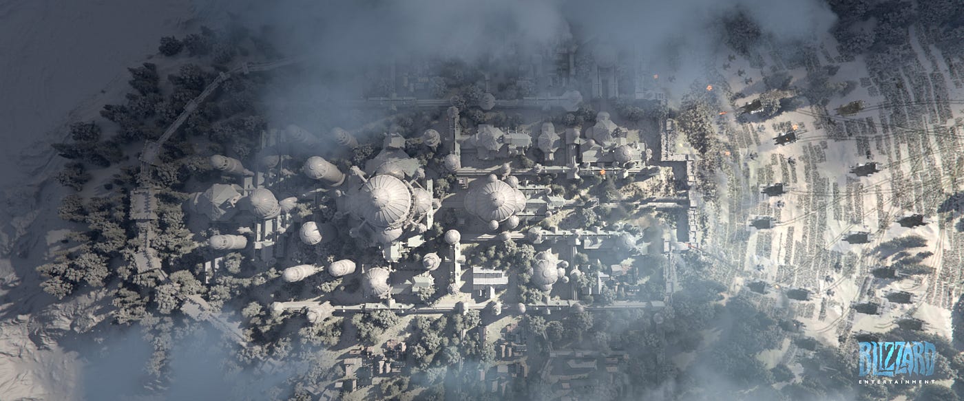 講座精華 Matte Painting 電影場景繪製工作坊 好萊塢電影演員在拍攝時 有時候因為設定的場景不存在於世界 現場會使用綠幕拍攝 等 By 夢想動畫