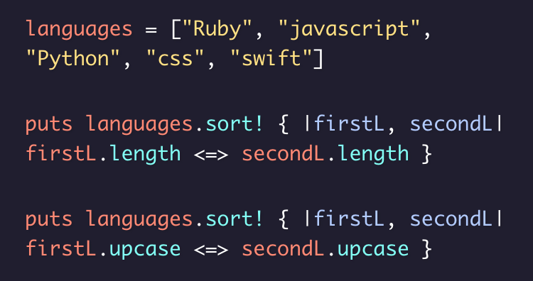 Ruby — The Spaceship Operator 101 | by Al Chun | Medium