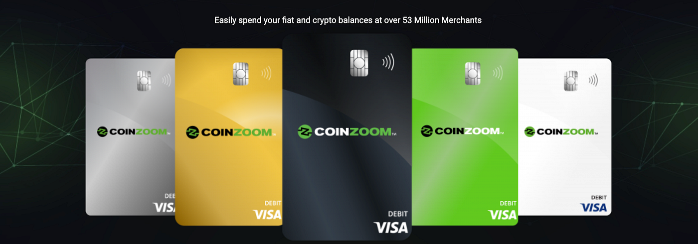 Coinzoom Updates Zoom Holding Requirements For Visa Cards By Coinzoom Medium