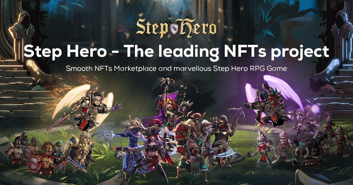 Step Hero is the leading NFTs project