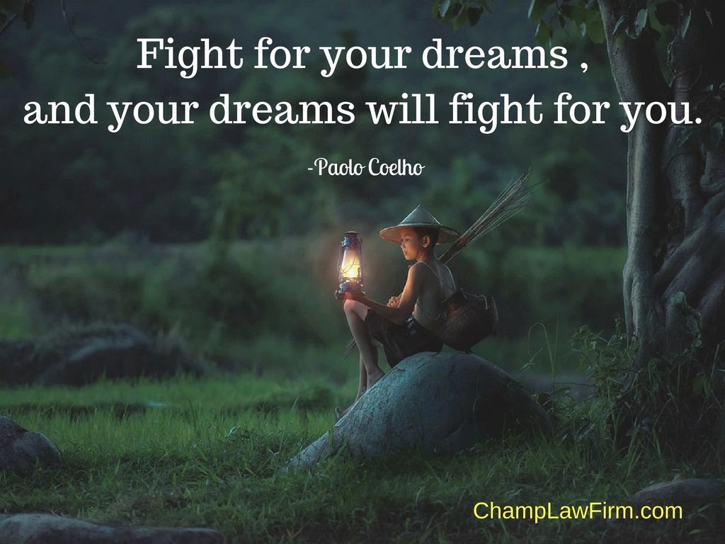 Attorney Kia Champion Dreams Fight For Your Dreams And Your Dreams By Atty Kia Champion Medium