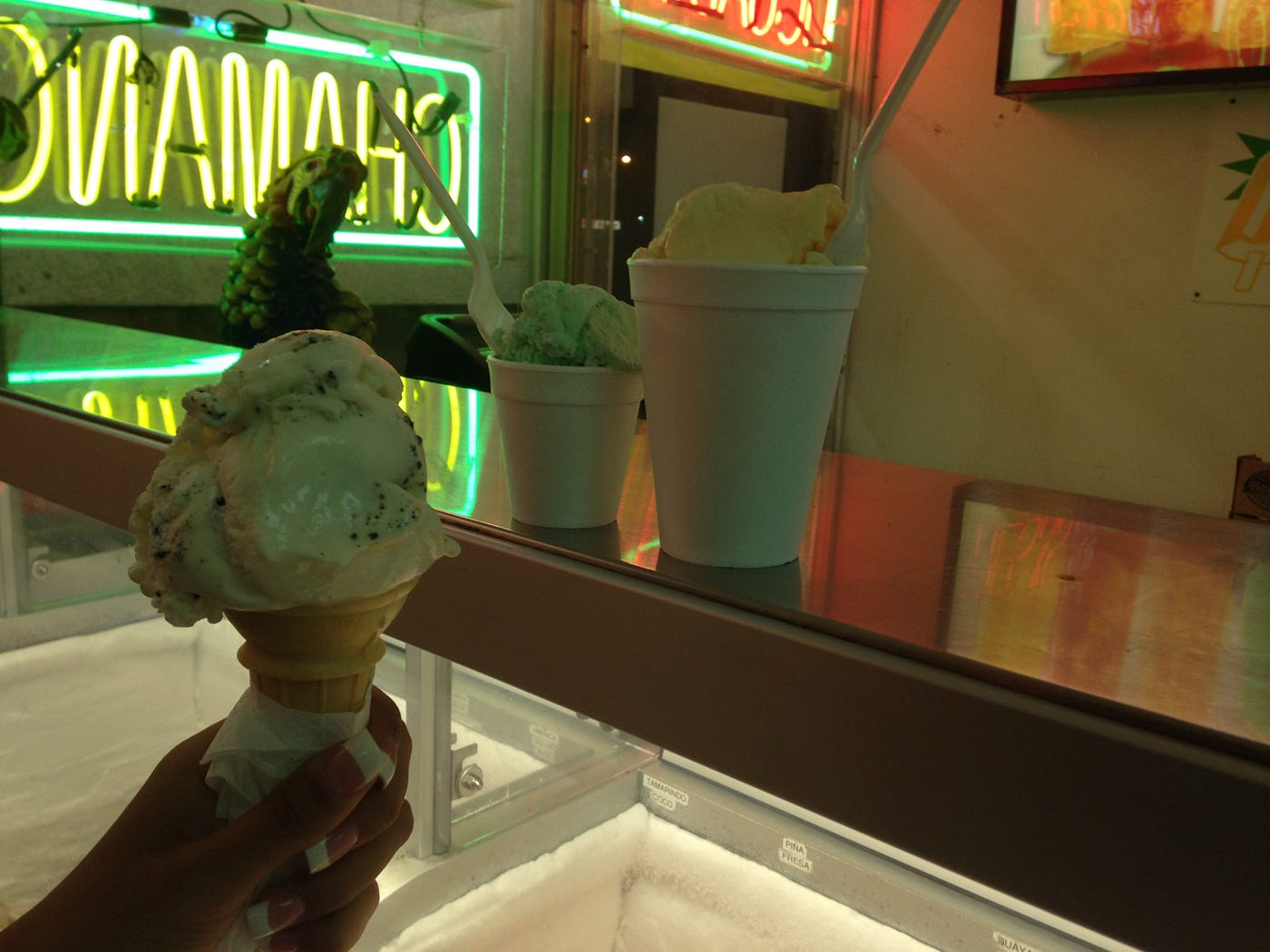 S.E.M sights & sounds. In my recording, you can hear my… by Perla Colin Medium