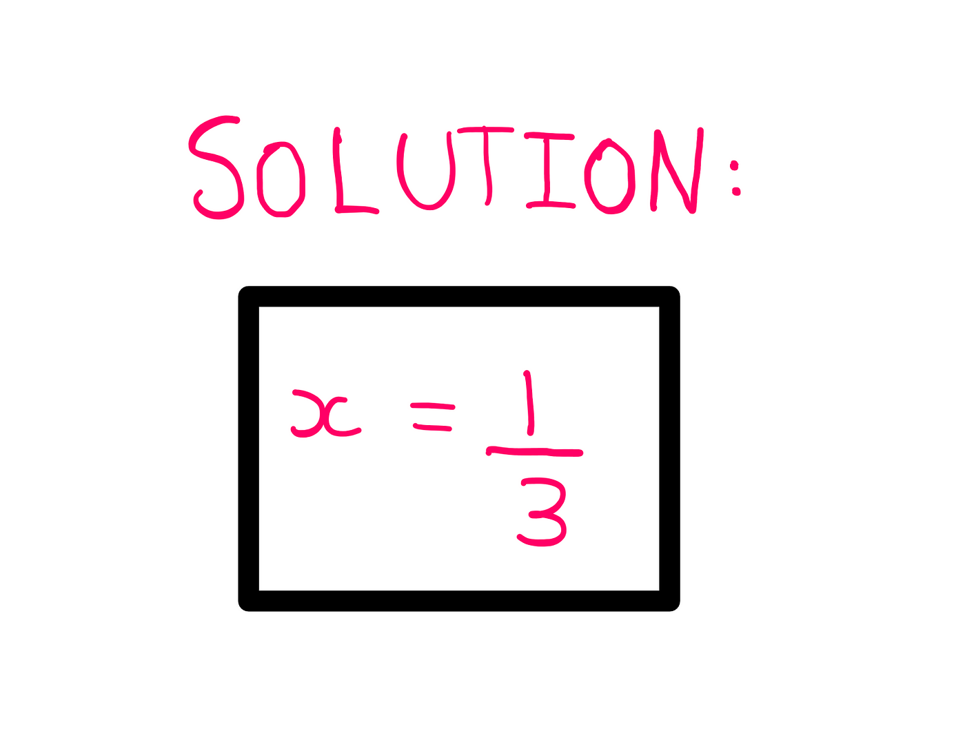 How To Really Solve The Kissing Circles Puzzle — Solution: x = 1/3