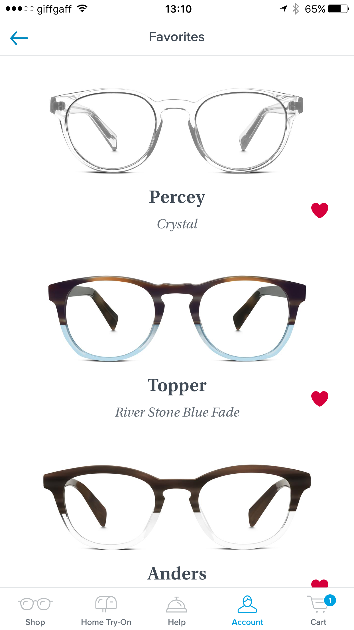 7 Reasons to Idolise the UX of Warby Parker's iPhone App | by Joe  Pendlebury | THE UX CHAP | Medium