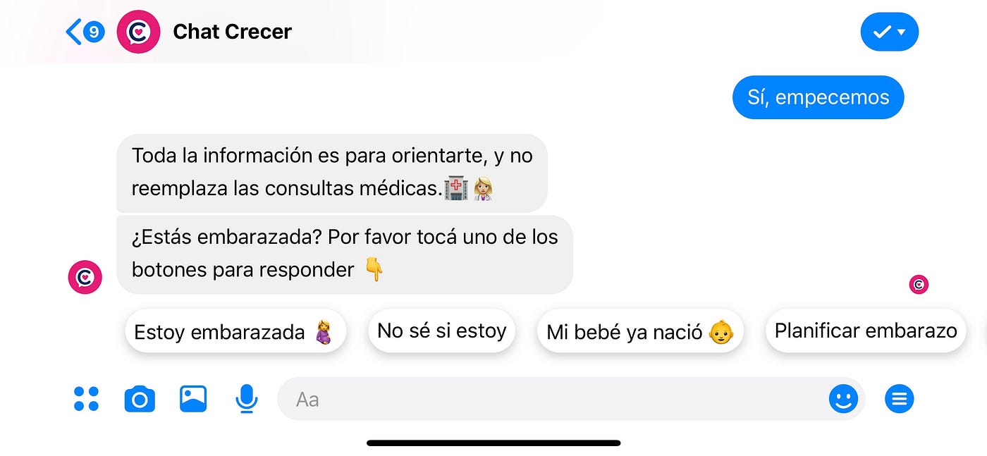 Chat Crecer Health Policy That Interacts Outside The Health System By Daniel Abadie Chatbots Life