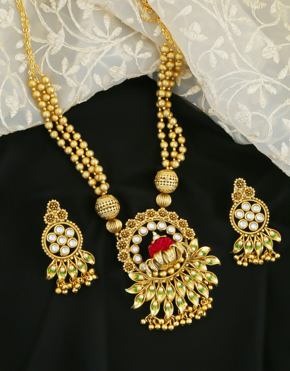 Shine in the aura of your beauty adorning antique Indian Jewellery  by 