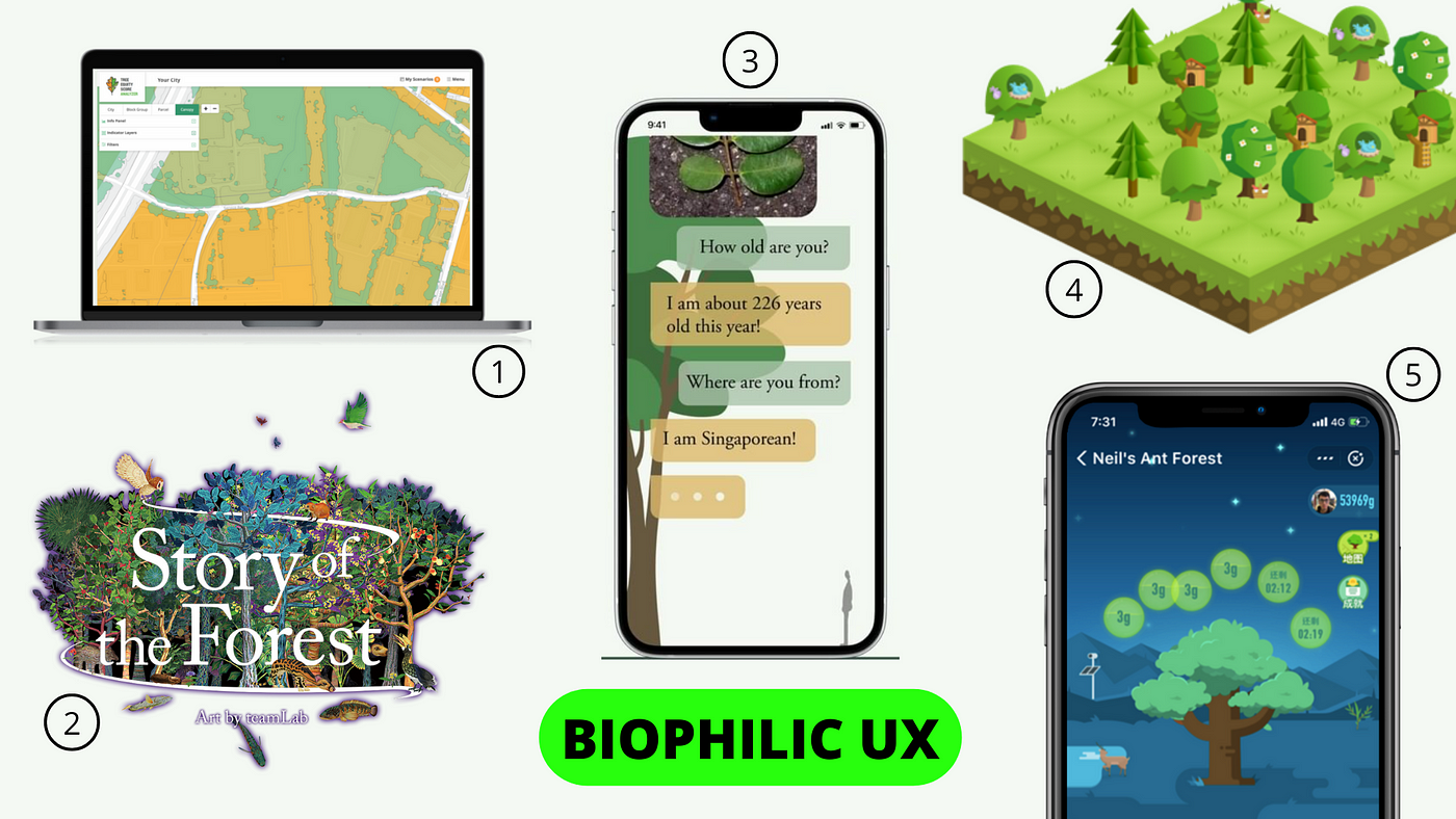 5 biophilic UX solutions for a sustainable future
