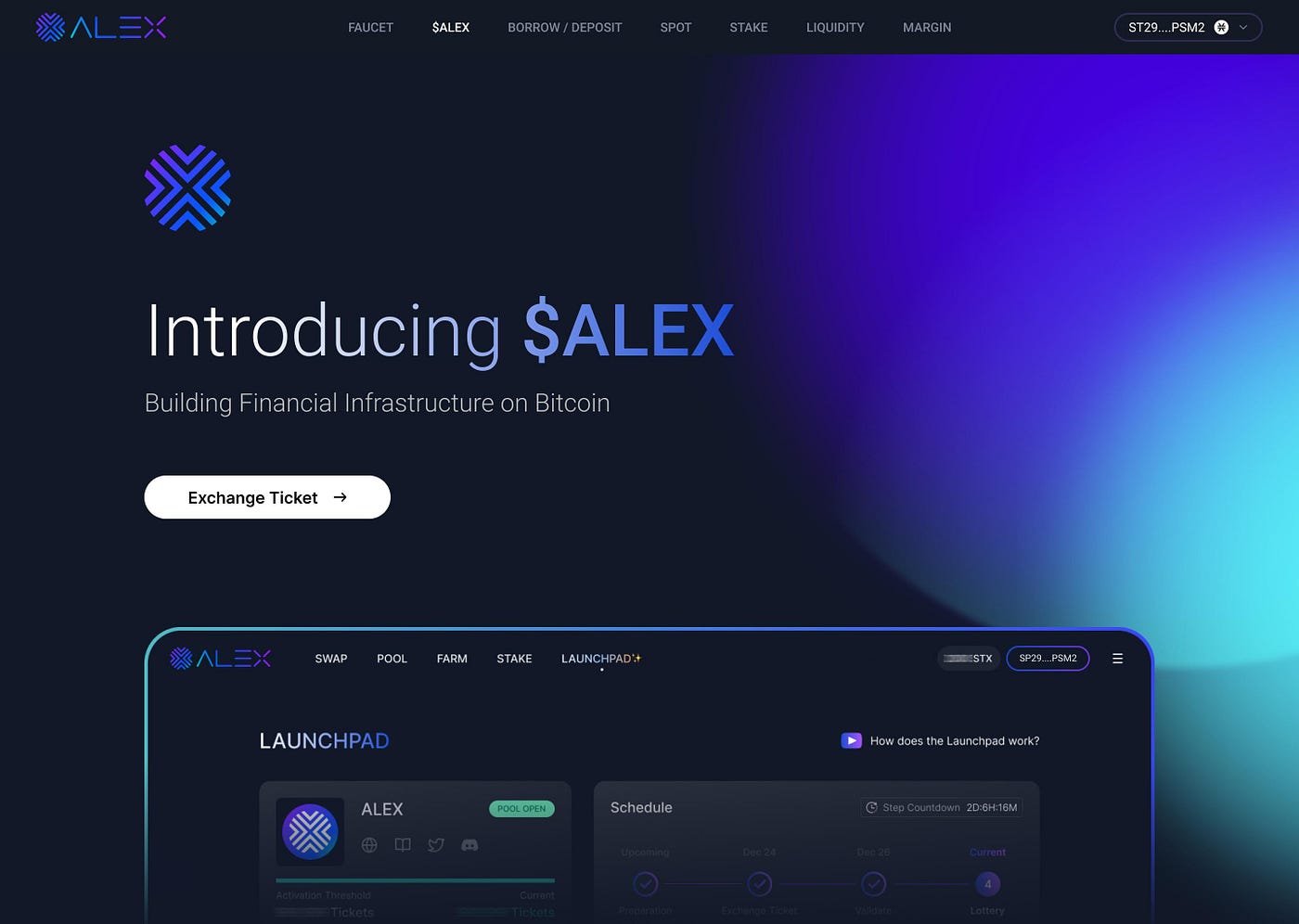 How to Exchange your tALEX for IDO Lottery Tickets by alexGo.btc
