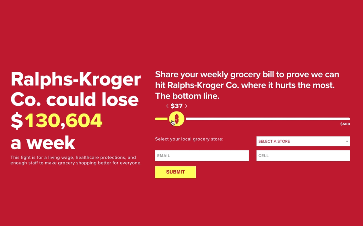 🍇 Let’s show RalphsKroger Co. OUR bottom line by Food Fight Food