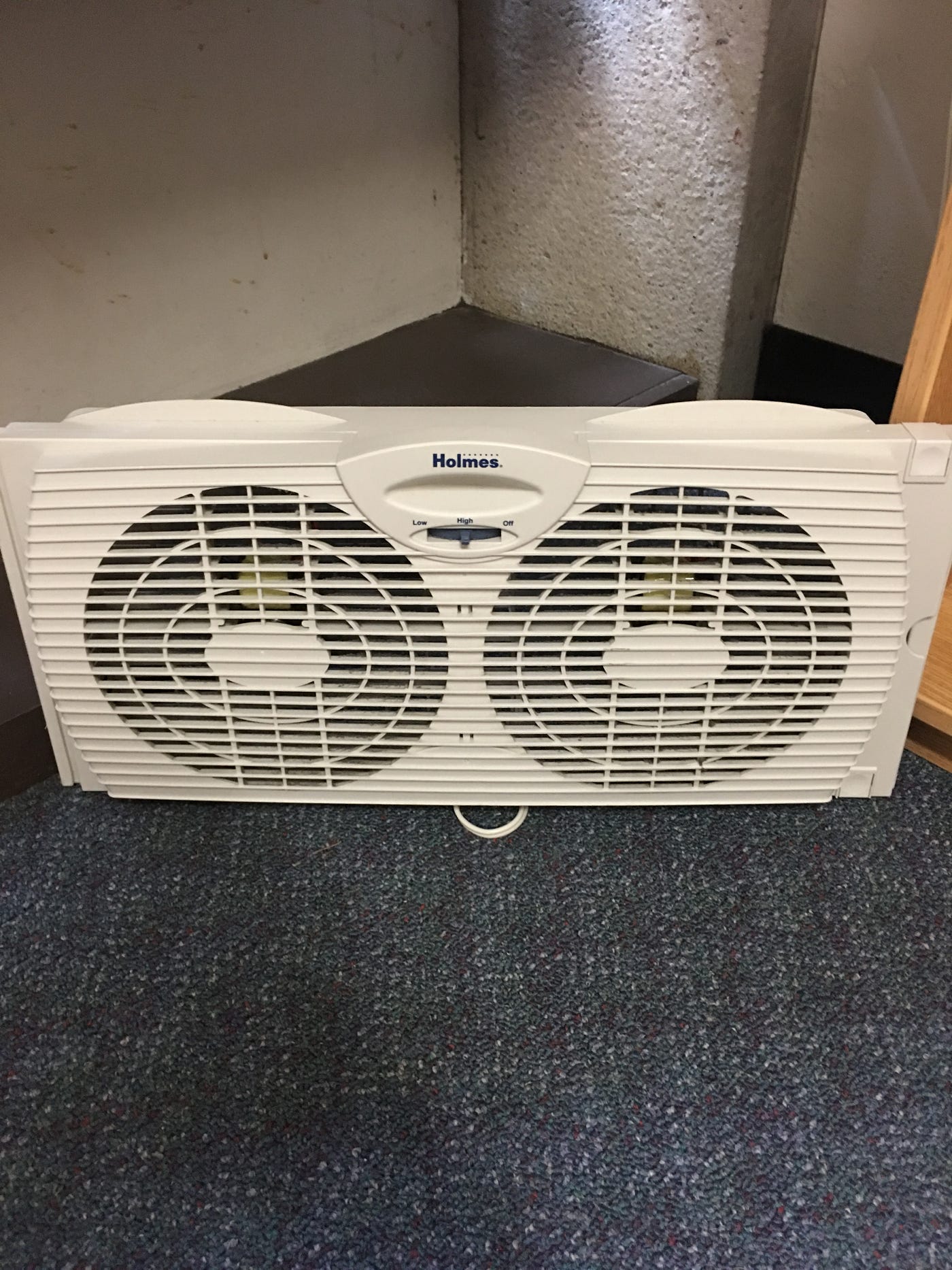 Holmes Window Fan. Many students on College Hill turn to… by Pete