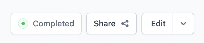 Row Workflow End — Completed State