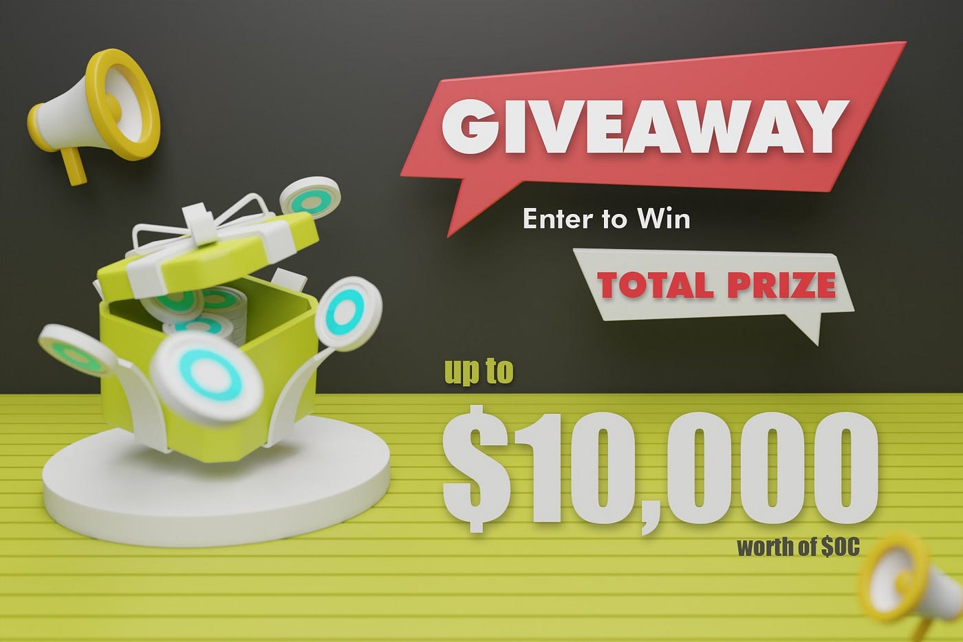 Oracle Capital Giveaway Airdrop Prize 10 000 OC Honey Crypto Medium