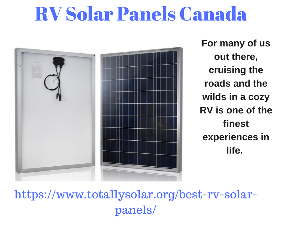 RV Solar Panels Canada by Totally solar Medium