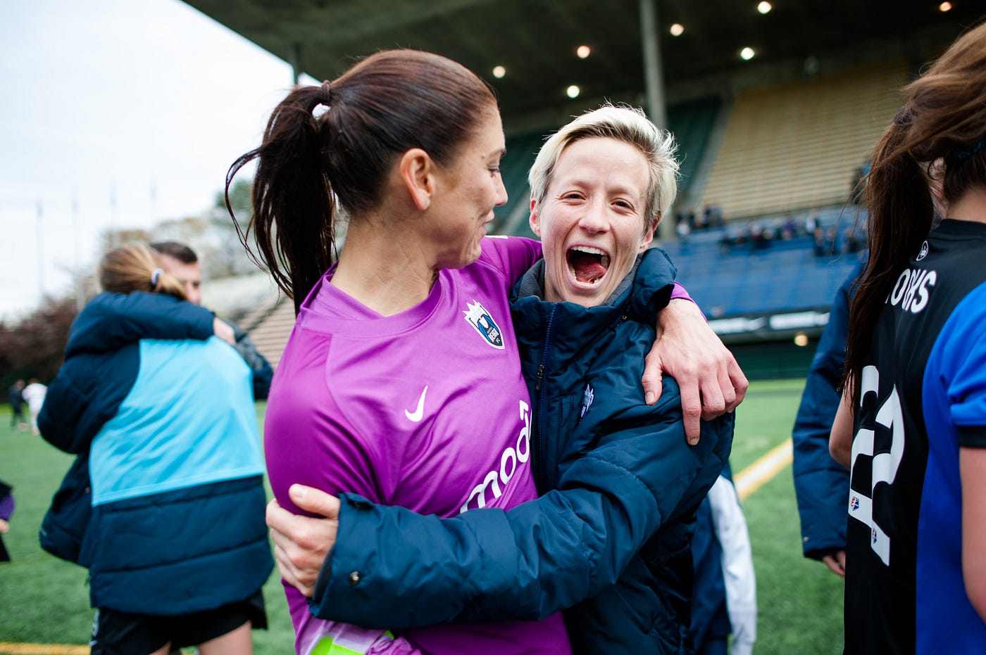 Reign Fc S Hope Solo And Megan Rapinoe Heading To Canada By Reign Fc Medium Reign Fc S Hope Solo And Megan Rapinoe Heading To Canada By Reign Fc Medium