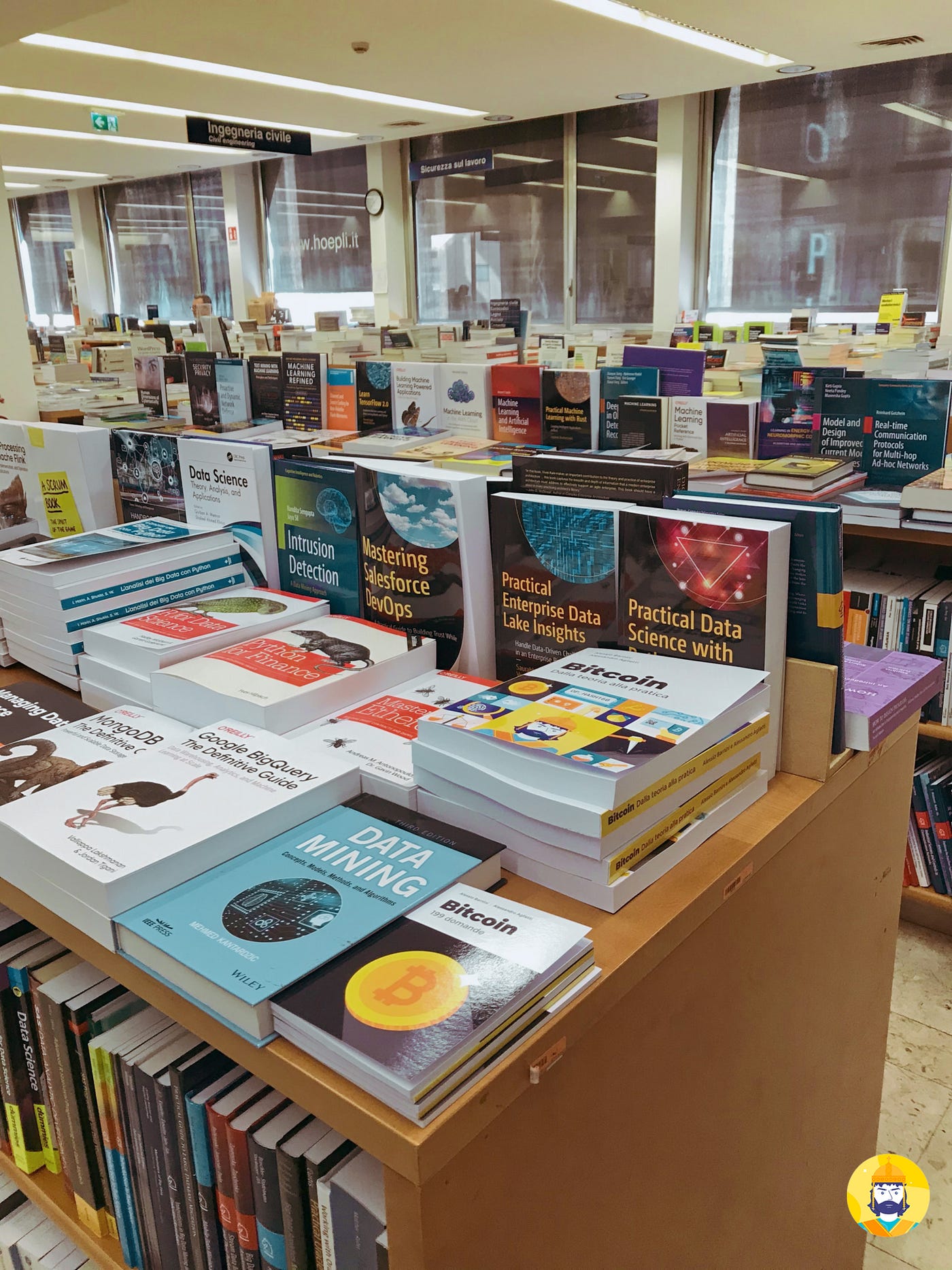 I nostri libri alla libreria Hoepli di Milano. | by Bitcoin In Action |  Medium