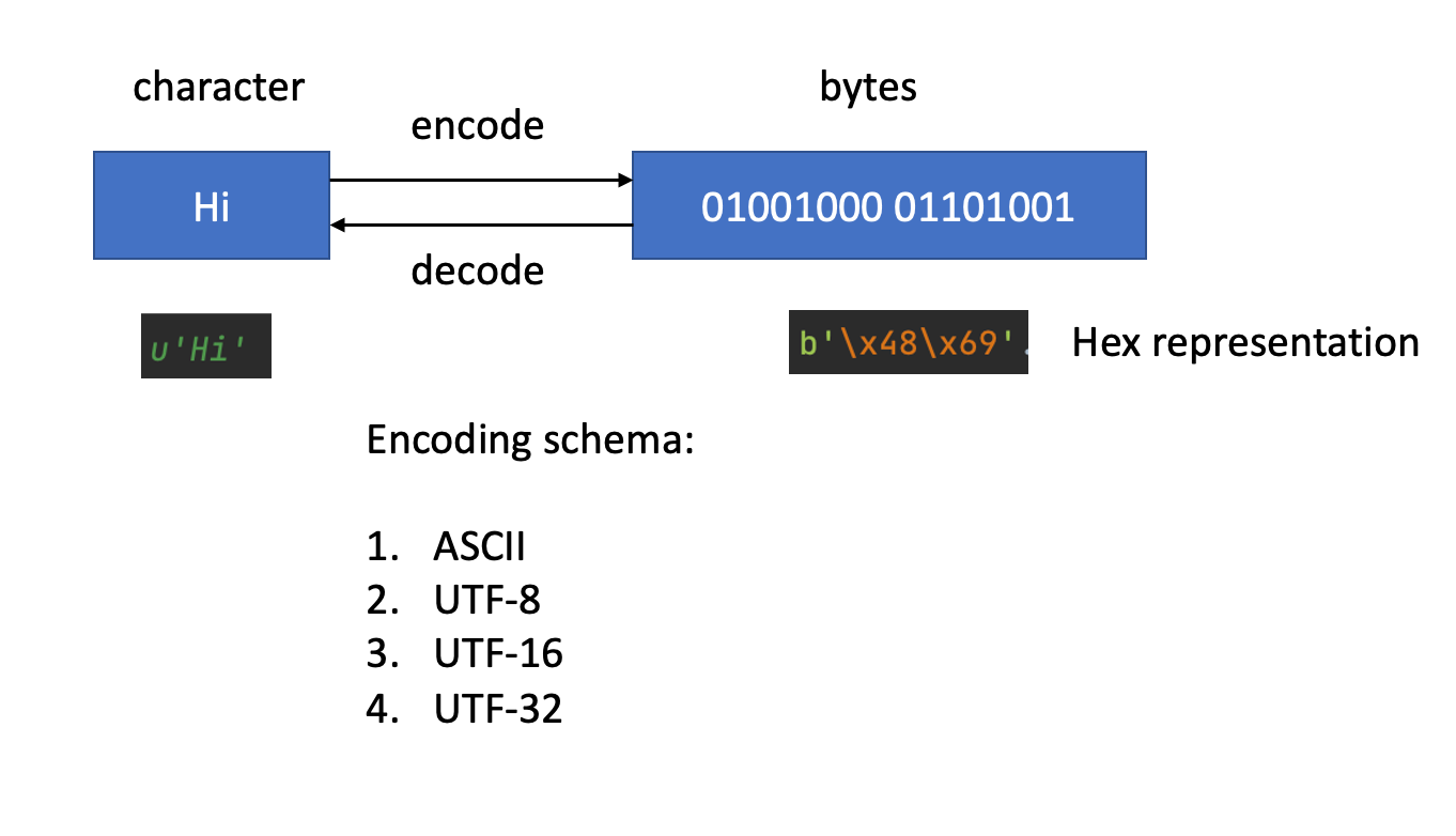 Byte string, Unicode string, Raw string — A Guide to all strings in Python  | by Guangyuan(Frank) Li | Towards Data Science