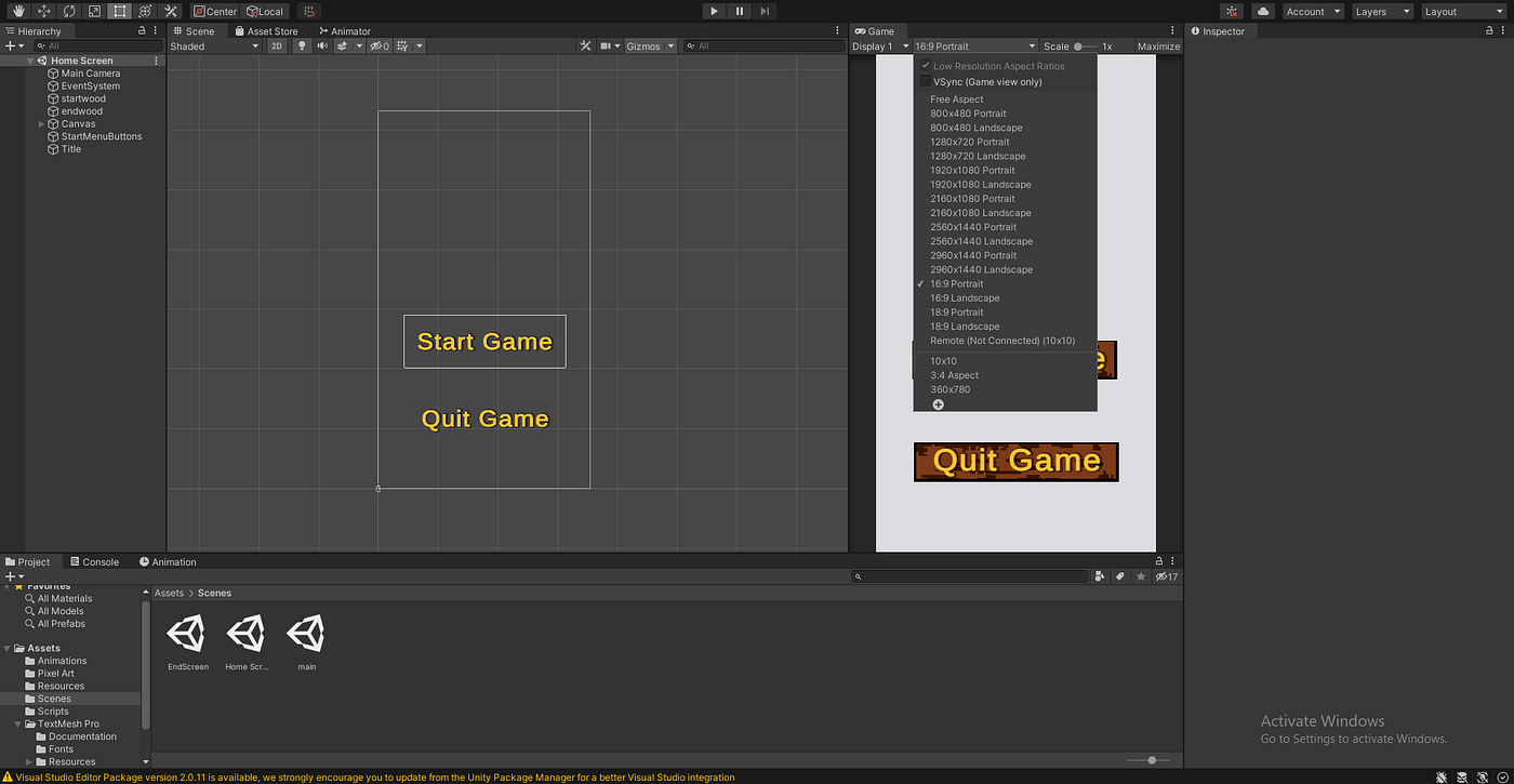 How I Made a Simple 2D Mobile Game in Unity | by Adam Herd | Medium