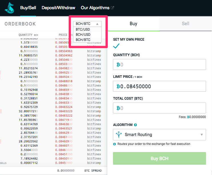 Introducing Bitcoin Cash On Sfox Sfox Edge - 