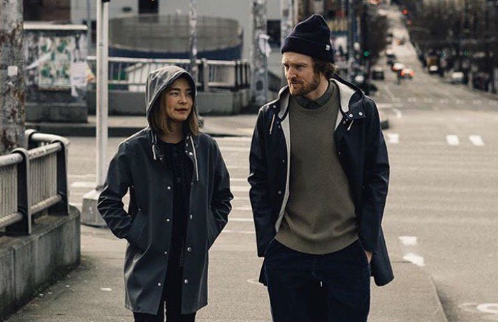 stutterheim long raincoat