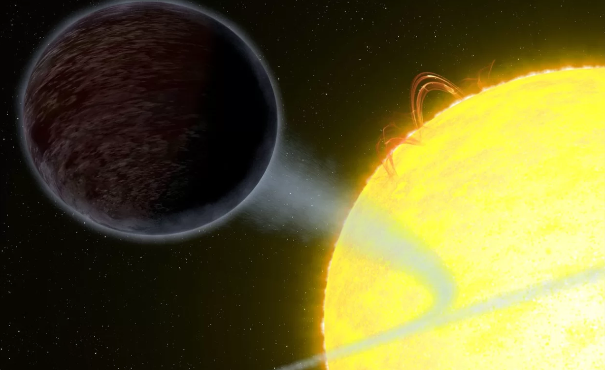 Giant Scorching Hot Alien Planet Is Darker Than Asphalt By Antoni 