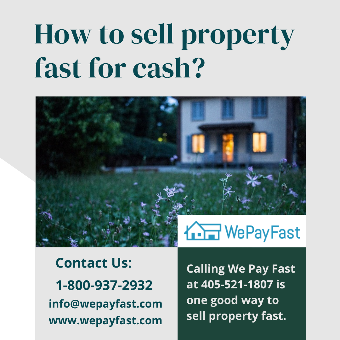 sell property fast for cash 