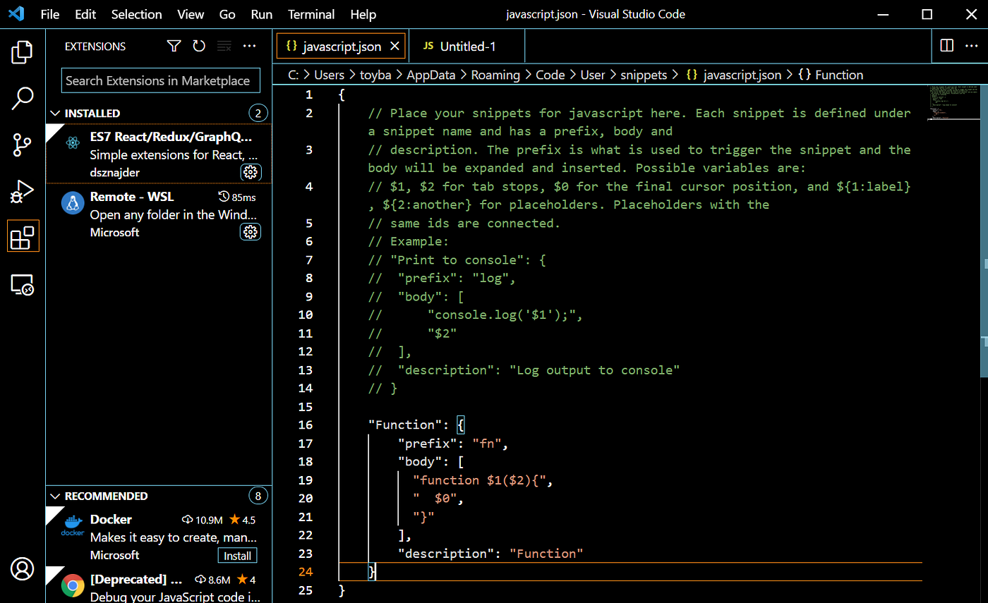 Overcoming “Coder’s Block” with the help of Snippets! | by Alex Aguirre ...