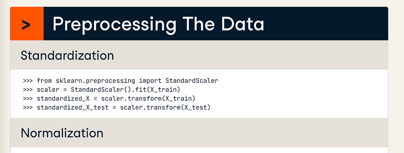 The best SciKit-Learn cheat sheet! | by Manpreet Singh | Medium