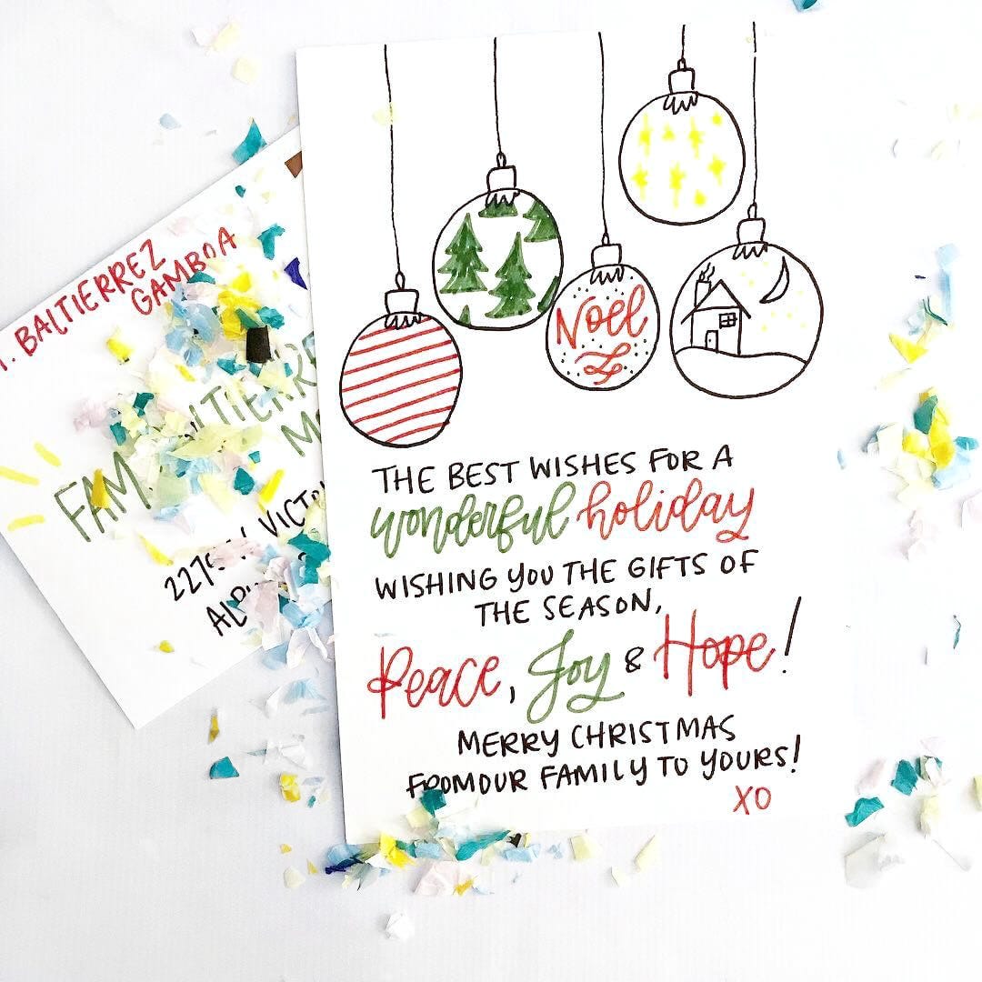 What to Write in Your Holiday Cards  by Punkpost  Punkpost  Medium