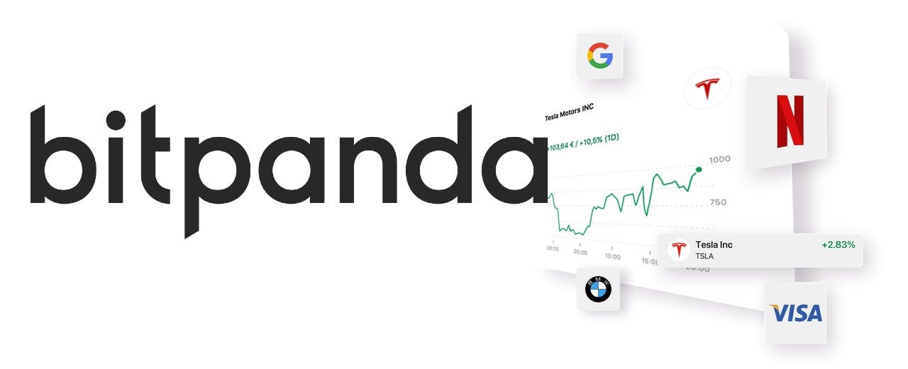 Get 1 free random stock at Bitpanda!