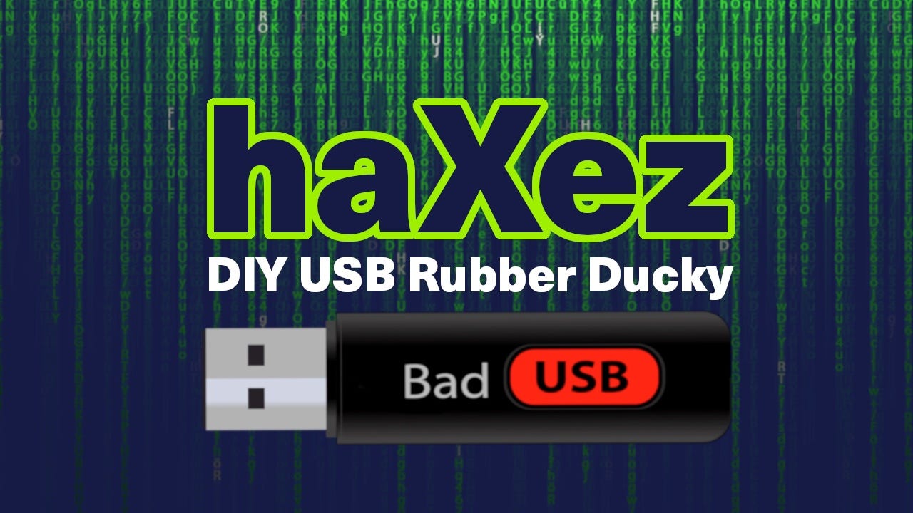 DIY USB Rubber Ducky. Building a homemade rubber ducky using… | by HaXeZ -  Simplified Cybersecurity | Geek Culture | Medium