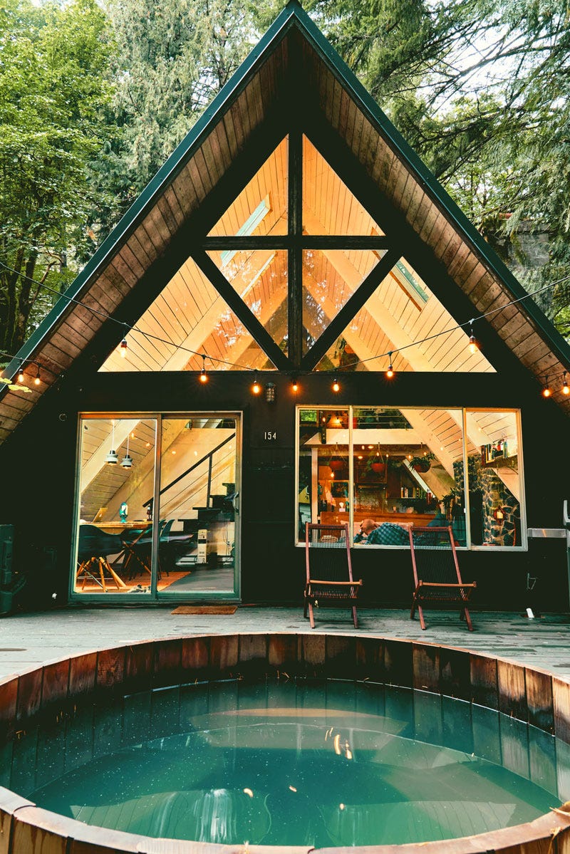 7 Spectacular A Frame Airbnb Homes You Can Stay In By Ashlea Halpern Airbnb Magazine Medium
