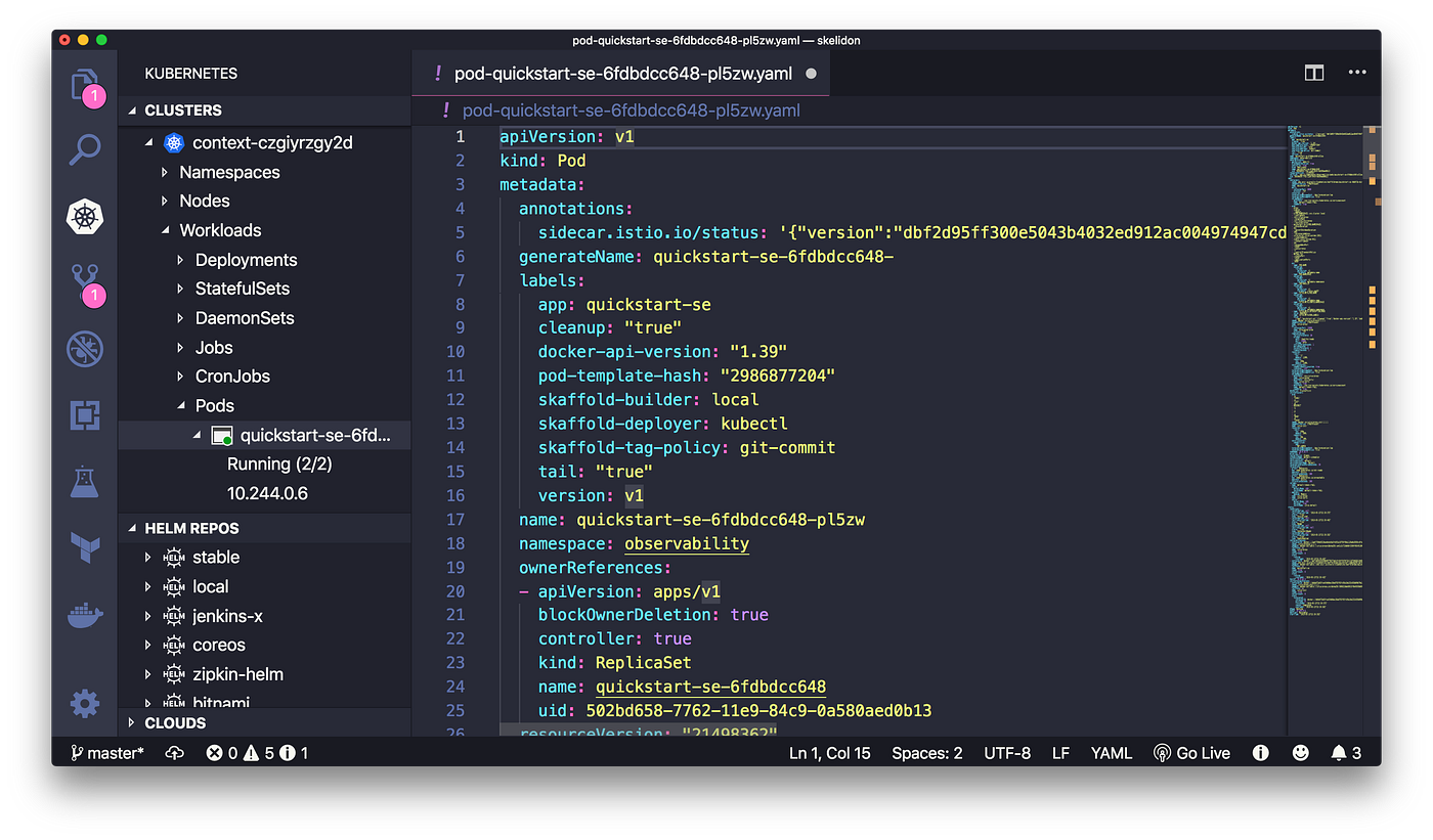Simplified Kubernetes Development — Visual Studio Code Kubernetes Tools  Extension | by Mickey Boxell | ITNEXT