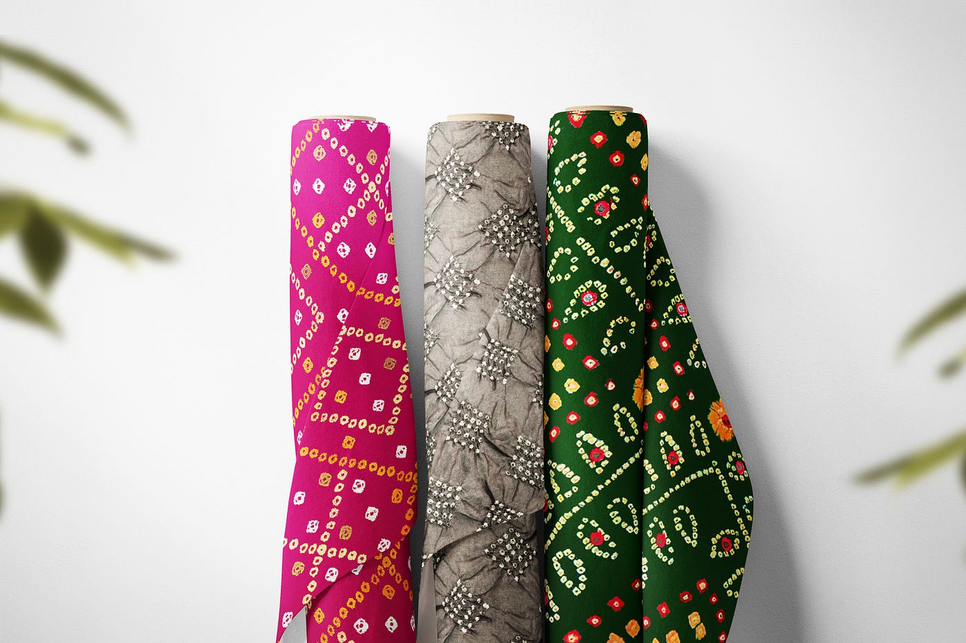 Bandhani Printed Fabric