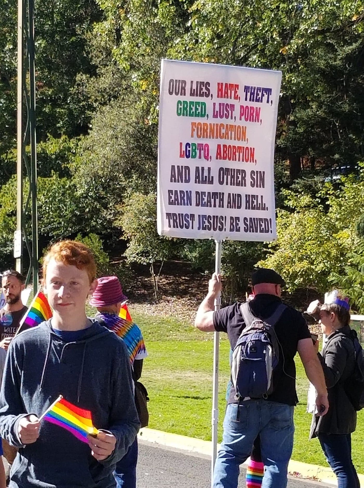 Rogue Valley Pride Brings The Proud And The Protesters To Downtown
