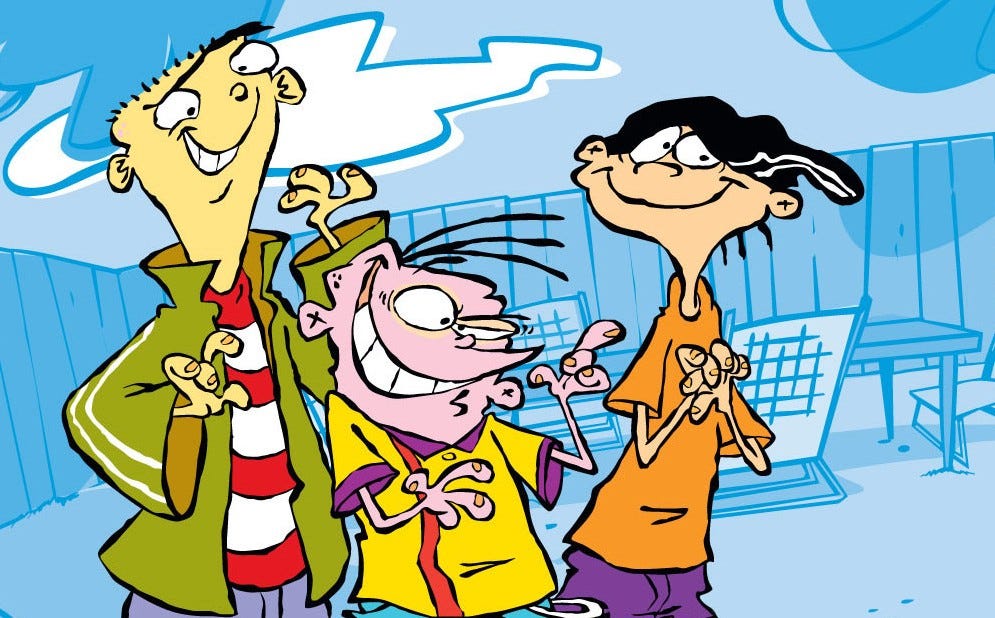 Where Did The Time Ed Ed Edd N Eddy Turns 20 The Dot And Line