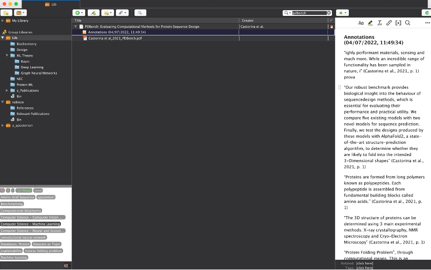 Obsidian Tutorial for Academic Writing annotated by Florian