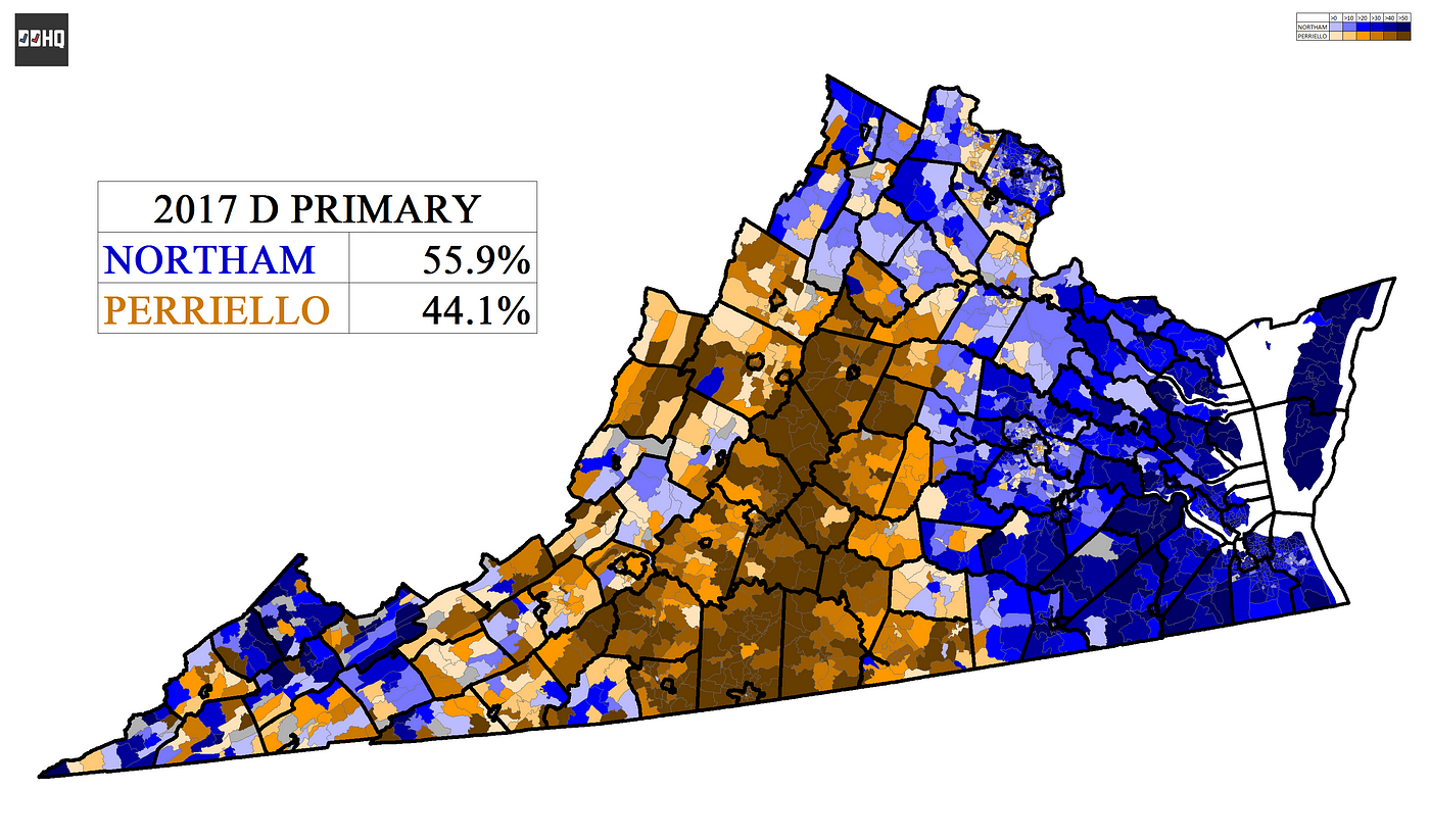Do Regional Divisions Explain the Virginia Democratic Primary? by