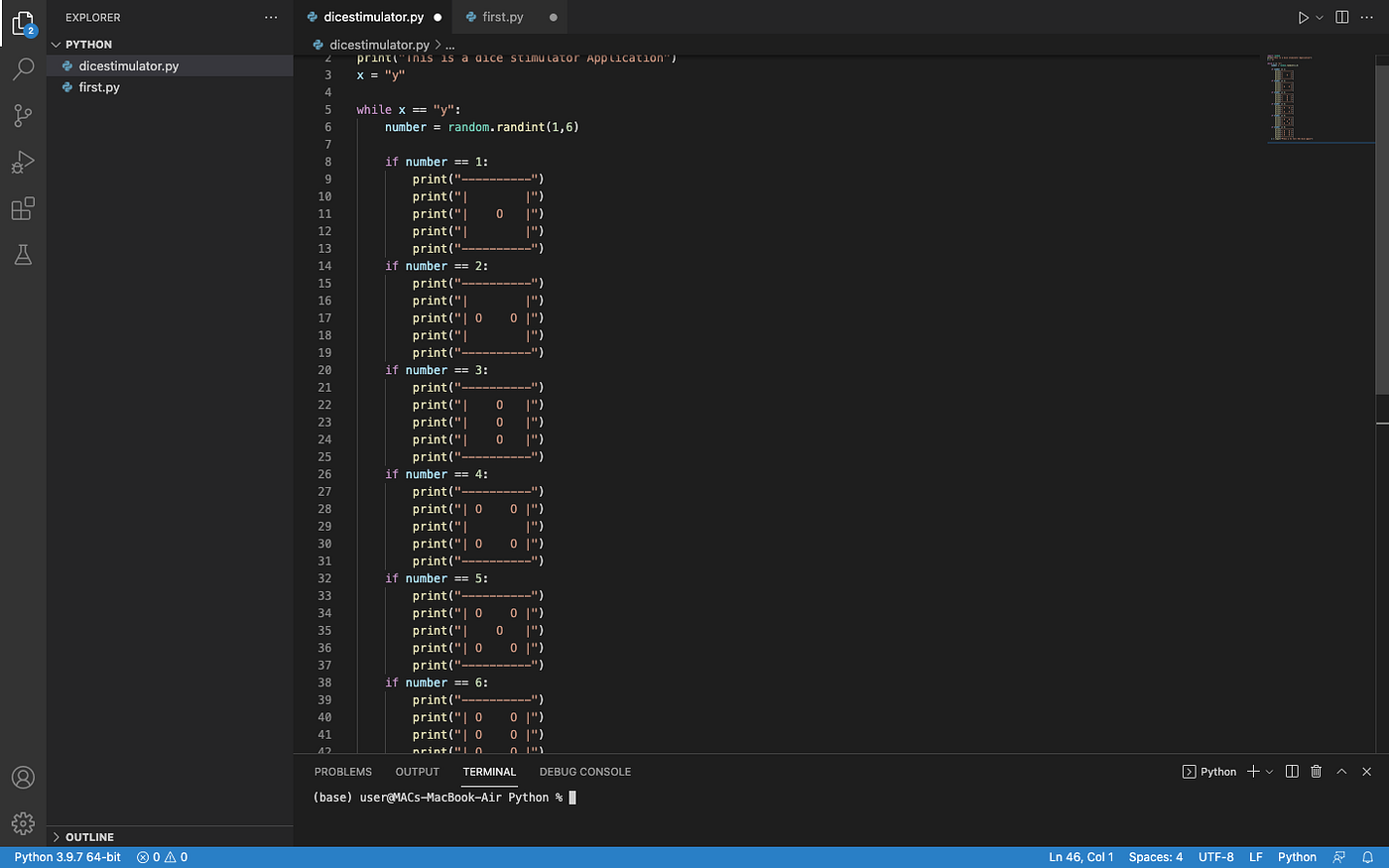 Python Building Dice Simulator. As a DevOps engineer, it is necessary