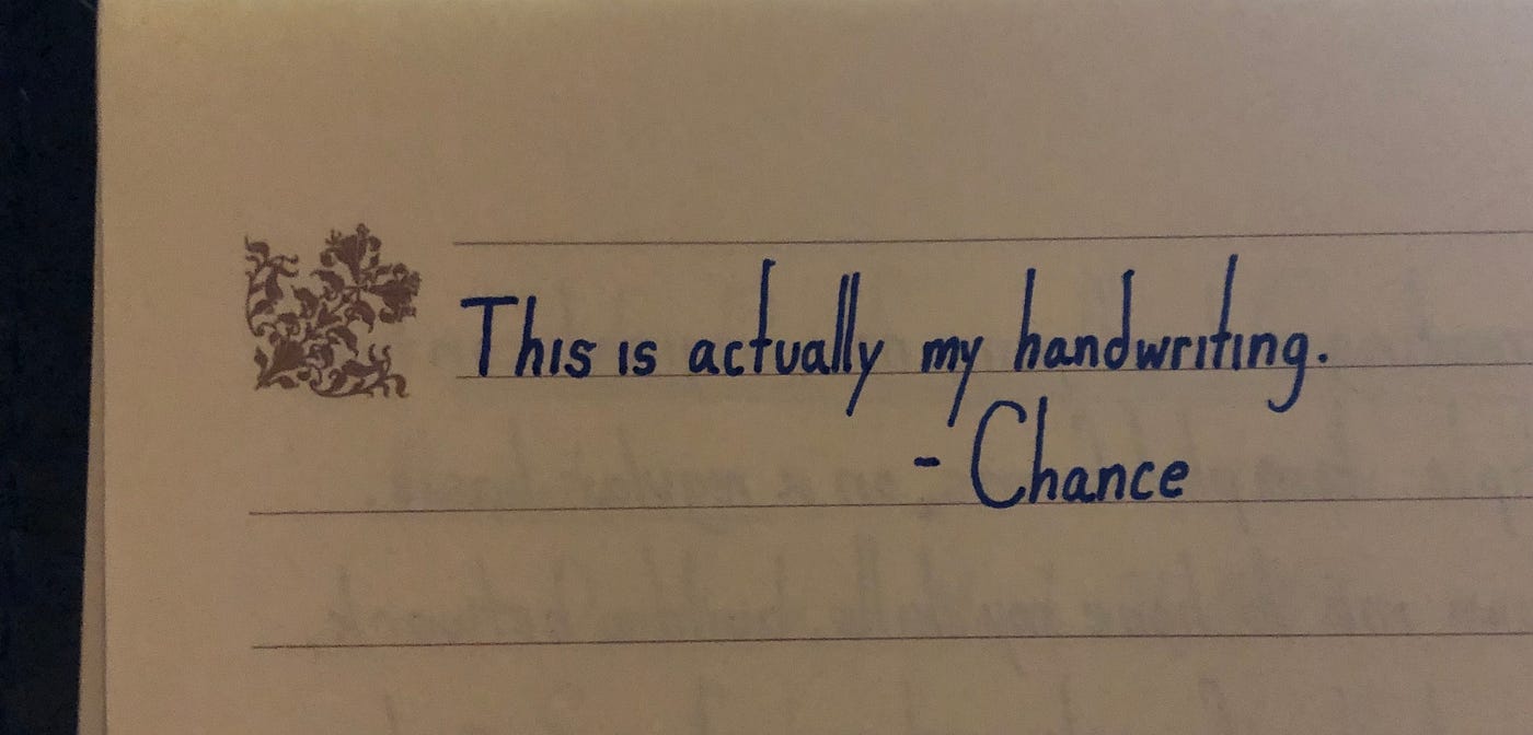 Penmanship Counts- Here's How To Improve Yours | by Chance Morgan | Medium