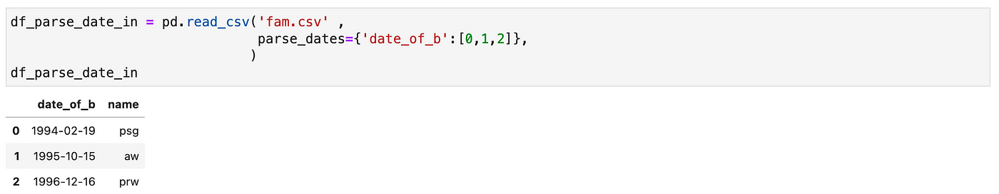 DateTime in pandas read_csv(): Everything you have to know | by Paritosh  Sharma Ghimire | Medium