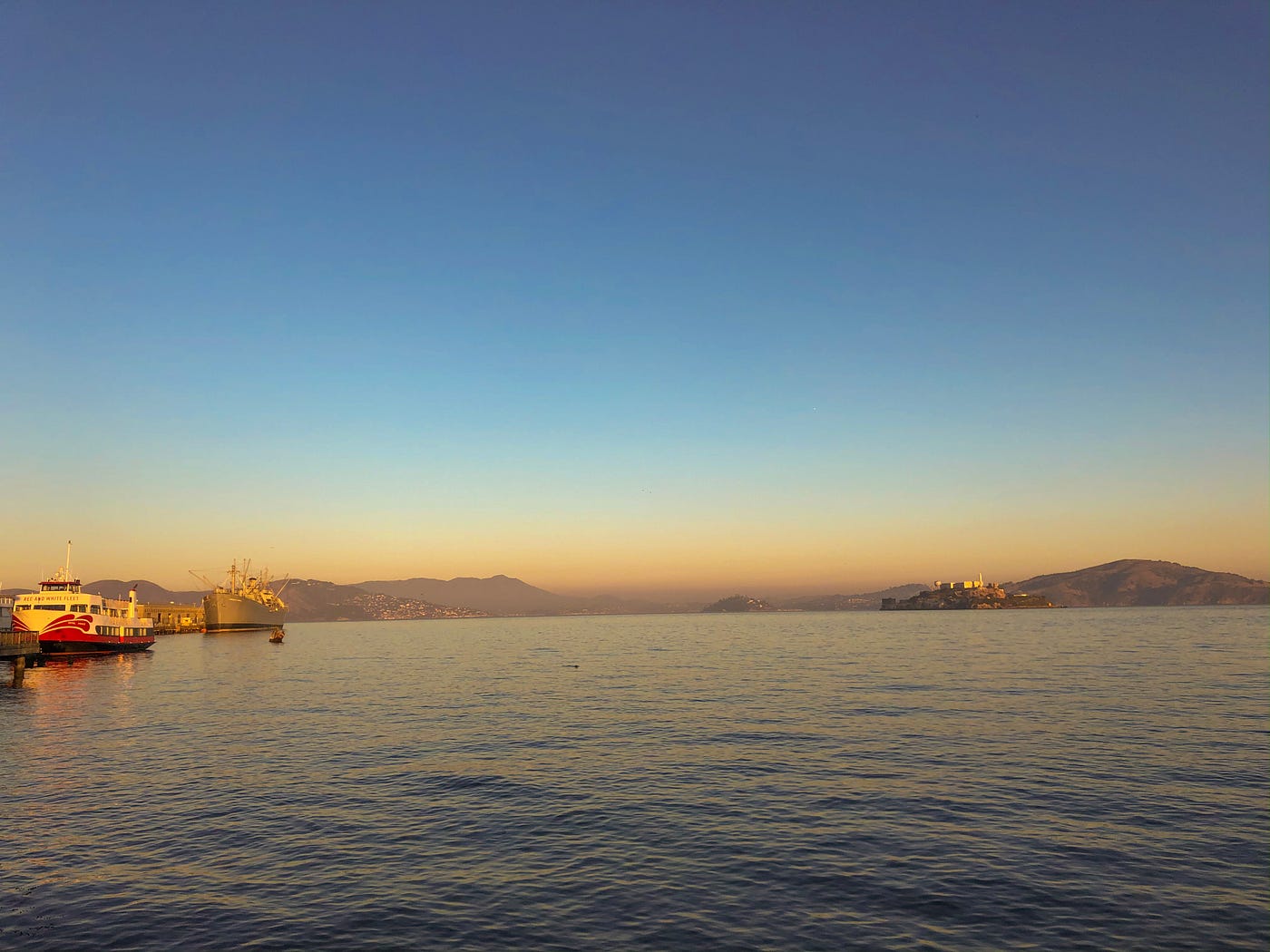 Early morning near Fisherman’s Wharf