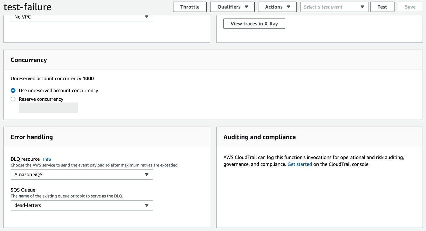 Lambda with CloudWatch Events — Failure Handling by Ryan Loader Medium