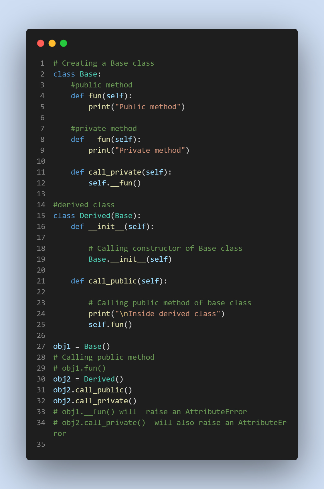 Access Modifier: Public, Private, Protected In Python | by Kazi ...