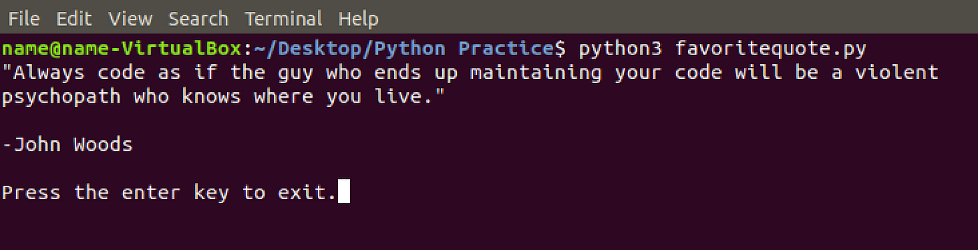 Ch 1 Intro To Python Writing Your First Program By Gabriela Dijkhoffz Code Like A Girl