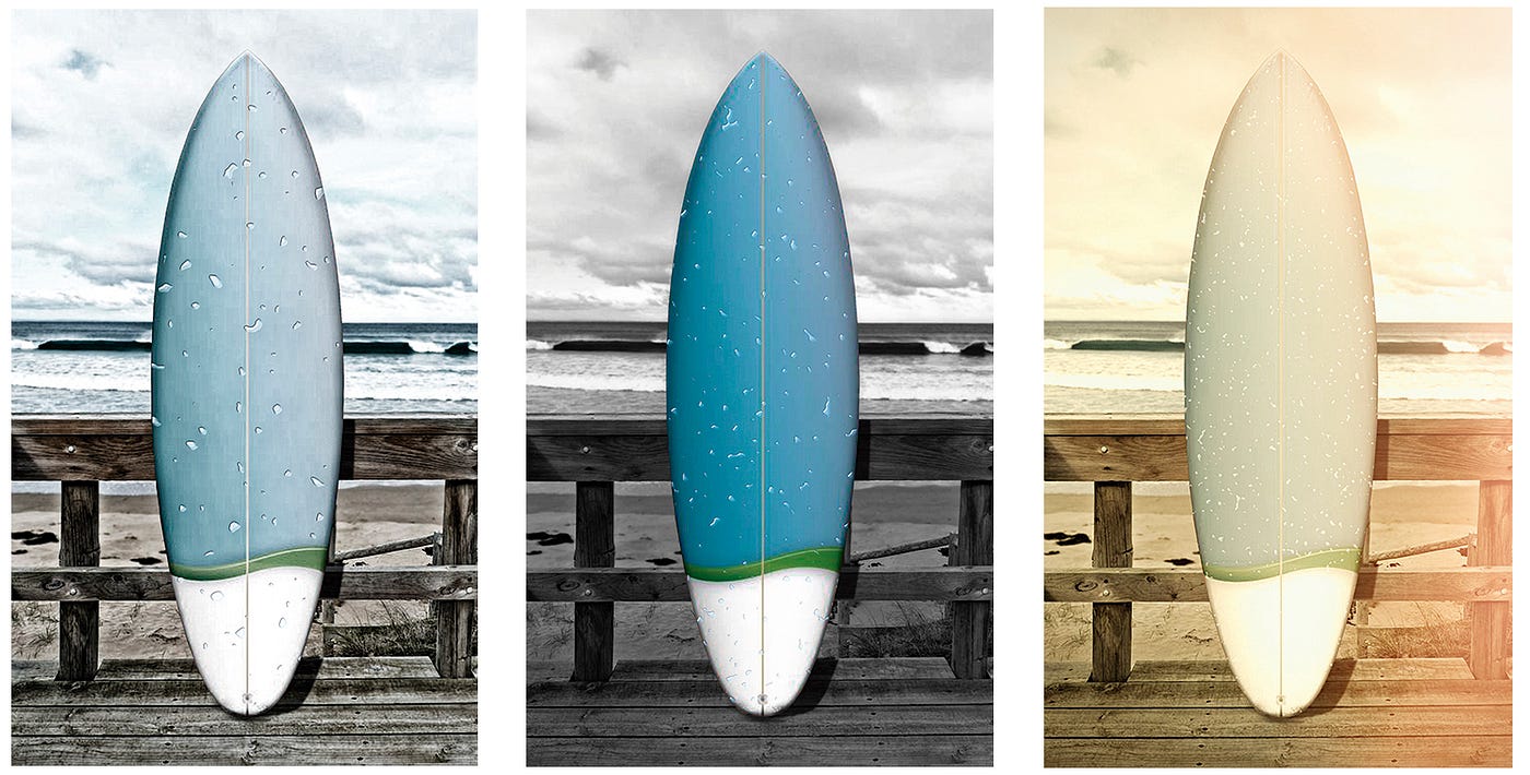 Shark Surfboards — Design process by Kamila S. Designer Processo de